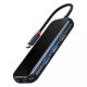 Type-C-Хаб Baseus AcmeJoy 6-Port Type-C HUB (Type-C to HDMI + 2xUSB3.0 + USB2.0 + Type-C PD&Data + R
