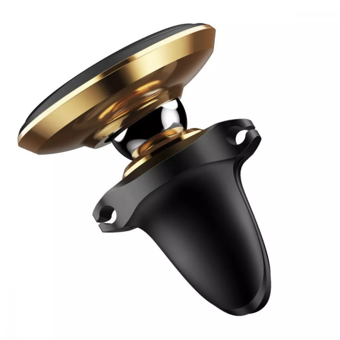 Автомобільний тримач Baseus Magnetic Air Vent Car Mount With Cable Clip