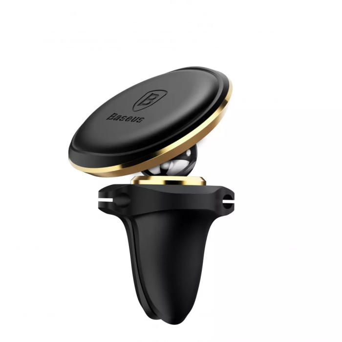 Автомобільний тримач Baseus Magnetic Air Vent Car Mount With Cable Clip