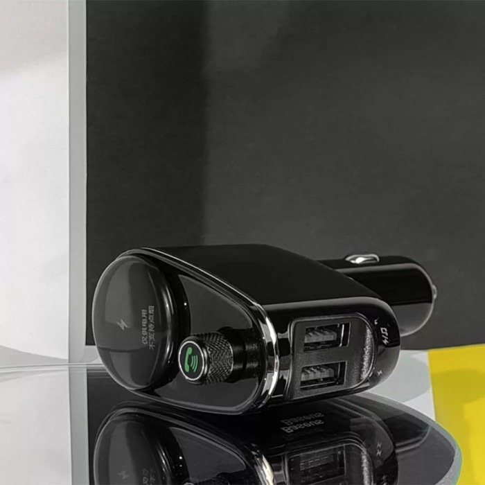 АЗП Baseus FM Launcher Locomotive 10W 2USB