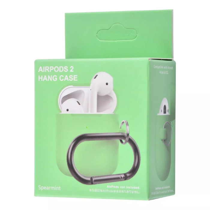 Чохол Silicone Case Slim with Carbine for AirPods 2
