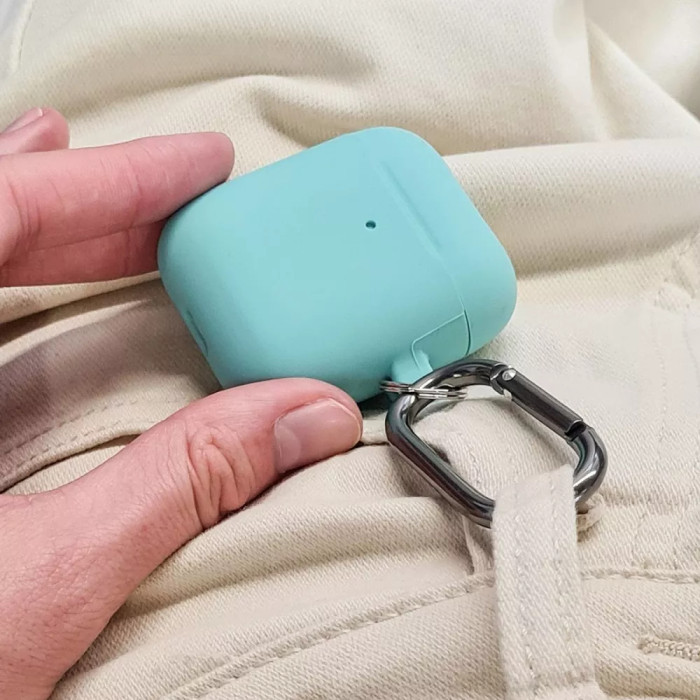 Чохол Silicone Case Slim with Carbine for AirPods 2