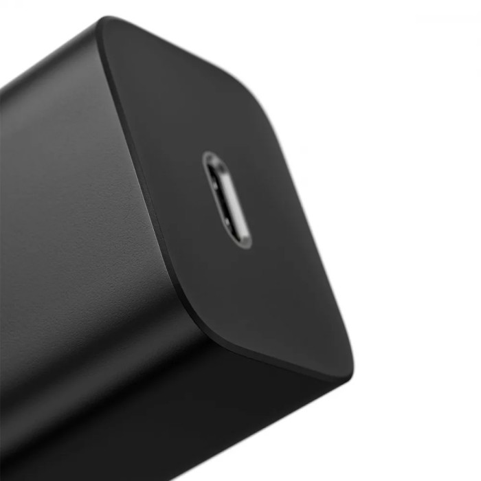 МЗП Baseus Super Silicone Quick Charger 20W (Type-C) + With Cable Type-C to Lightning