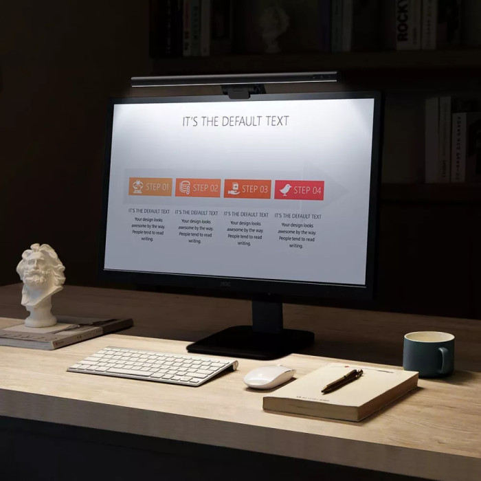 LED лампа Для Монітору Baseus I-Wok Stepless Dimming Screen Hanging (Youth)