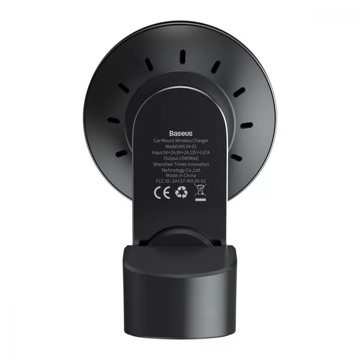 Автомобільний тримач з Бездротовим ЗП Baseus Big Energy 15W
