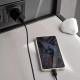 МЗП Baseus Super Silicone Quick Charger 25W (Type-C) + With Cable Type-C to Type-C 3A (1m)