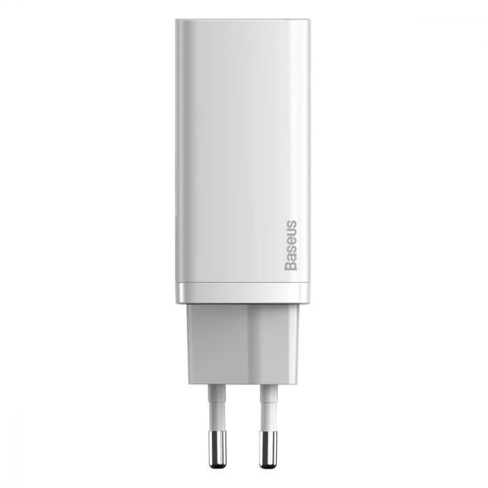 МЗП Baseus GaN2 Lite Quick Charger 65W (1 Type-C + 1 USB)