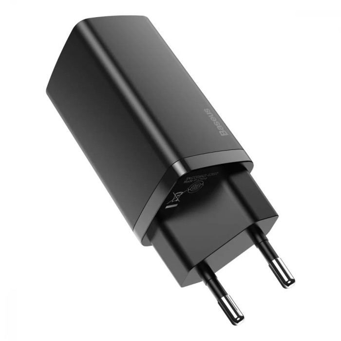 МЗП Baseus GaN2 Lite Quick Charger 65W (1 Type-C + 1 USB)