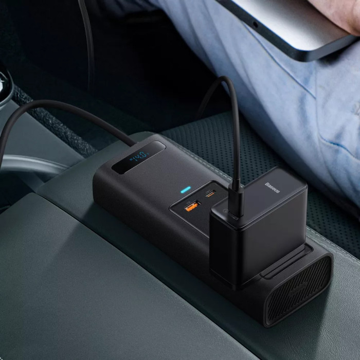 Автомобильний Інвертор Baseus In-car Inverter 150W (220V CN/EU)