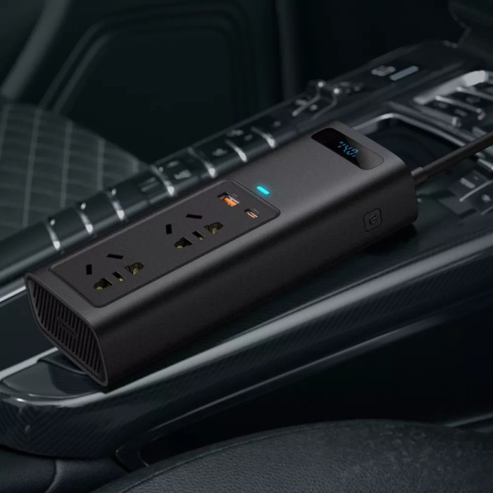 Автомобильний Інвертор Baseus In-car Inverter 150W (220V CN/EU)