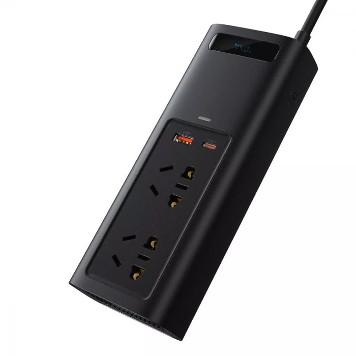 Автомобильний Інвертор Baseus In-car Inverter 150W (220V CN/EU)