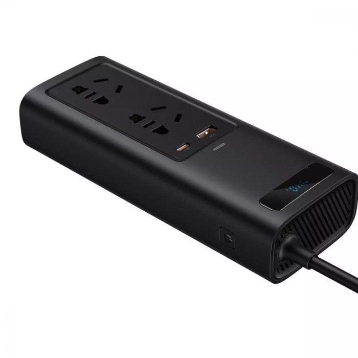 Автомобильний Інвертор Baseus In-car Inverter 150W (220V CN/EU)