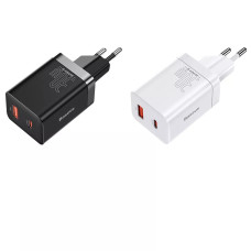 МЗП Baseus Super Si Pro Quick Charger (Type-C+USB) 30W
