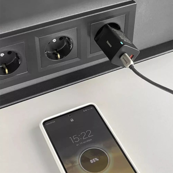 МЗП Baseus Super Si Pro Quick Charger (Type-C+USB) 30W
