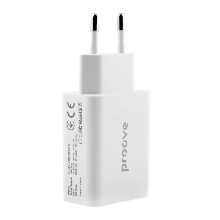 МЗП Proove Rapid 20W (Type-C + USB)