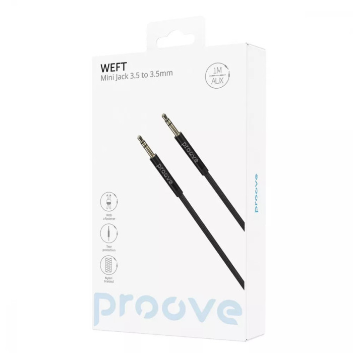 Кабель AUX Proove Weft (1m)