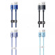 Кабель Baseus Crystal Shine Series Fast Charging Lightning 2.4A (2m)