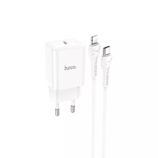 МЗП Hoco N27 Innovative 20W (1 Type-C) + Кабель Type-C to Lightning