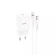 МЗП Hoco N27 Innovative 20W (1 Type-C) + Кабель Type-C to Lightning