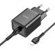 МЗП Hoco N27 Innovative 20W (1 Type-C) + Кабель Type-C to Lightning