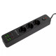 Мережевий фільтр Proove Power Strip P-03 (3 розетки + 4 USB + 2 Type-C) 2М