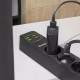 Мережевий фільтр Proove Power Strip P-03 (3 розетки + 4 USB + 2 Type-C) 2М