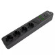 Мережевий фільтр Proove Power Strip P-04 (4 розетки + 4 USB + 2 Type-C) 2М