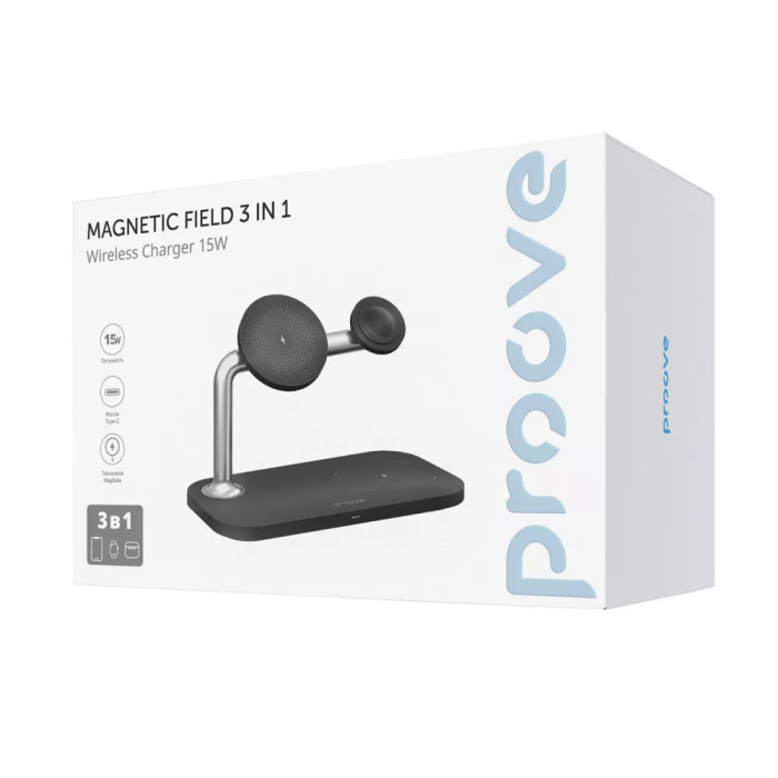 Бездротовий ЗП Proove Magnetic Field 3 in 1