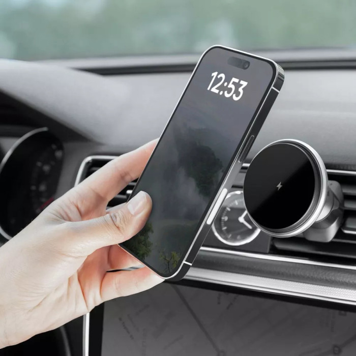 Автомобільний тримач з Бездротовим ЗП Proove Magic Circle 15W