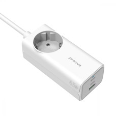 Мережевий фільтр Proove Power Strip PD-02 65W (2 Type-C + 1USB)