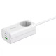 Мережевий фільтр Proove Power Strip PD-02 65W (2 Type-C + 1USB)