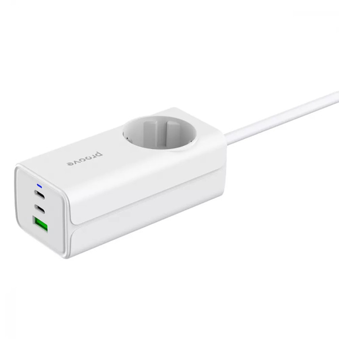 Мережевий фільтр Proove Power Strip PD-02 65W (2 Type-C + 1USB)