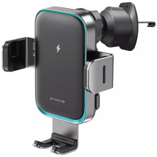 Автомобільний тримач з Бездротовим ЗП Proove Triple Clamp Pro 15W