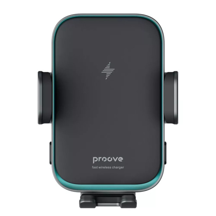 Автомобільний тримач з Бездротовим ЗП Proove Triple Clamp Pro 15W