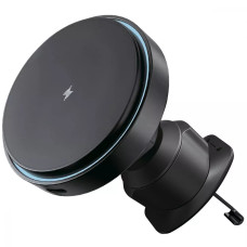 Автомобільний тримач з Бездротовим ЗП Proove Light Circle 15W