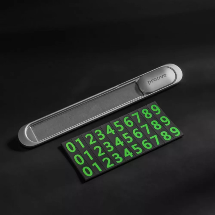 Паркувальна Карта Proove Parking Number Plate Metal Lock