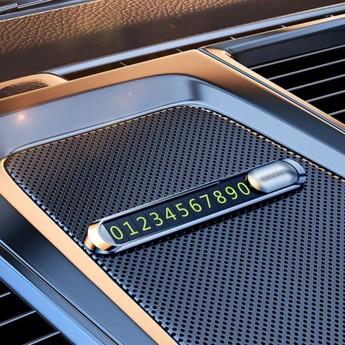 Паркувальна Карта Proove Parking Number Plate Metal Lock
