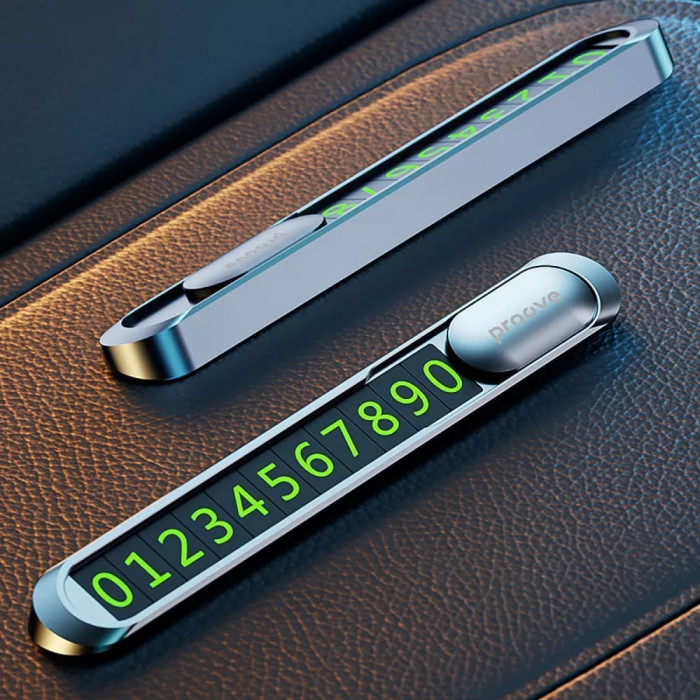 Паркувальна Карта Proove Parking Number Plate Metal Lock
