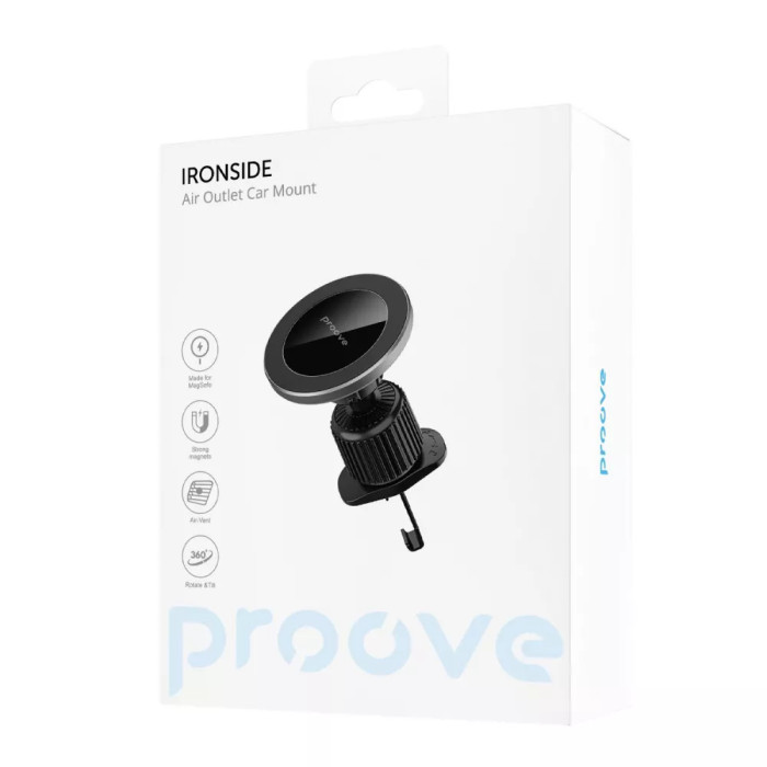 Автомобільний тримач Proove Ironside Air Outlet Car Mount Magnetic Ring
