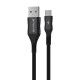 Кабель Proove Braided Scout USB to Micro USB 2.4A (1m)