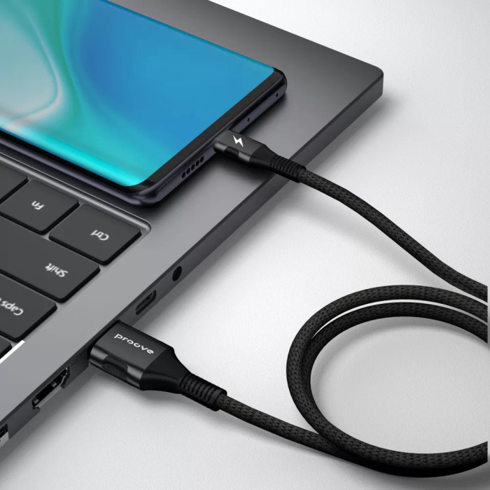 Кабель Proove Braided Scout USB to Micro USB 2.4A (1m)