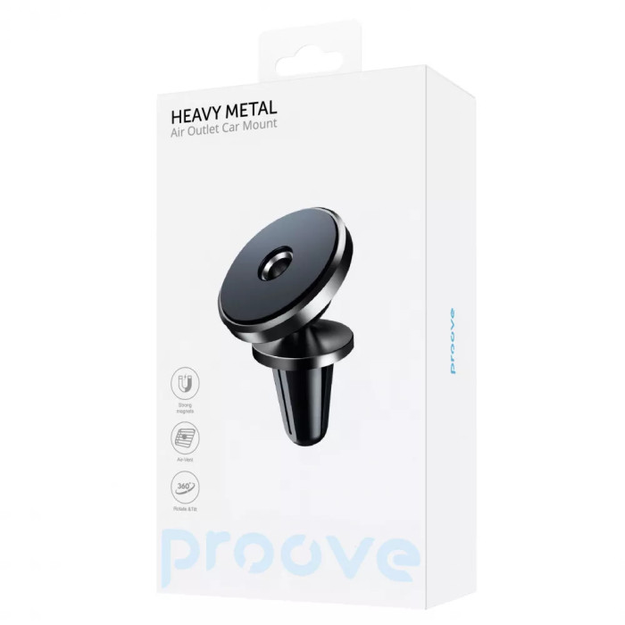Автомобільний тримач Proove Heavy Metal Air Outlet Car Mount
