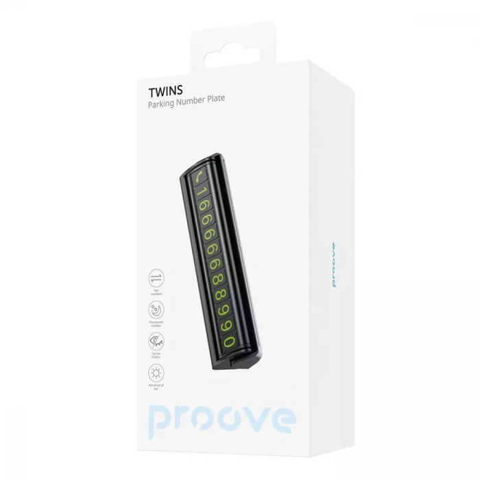 Паркувальна Карта Proove Twins Parking Number Plate