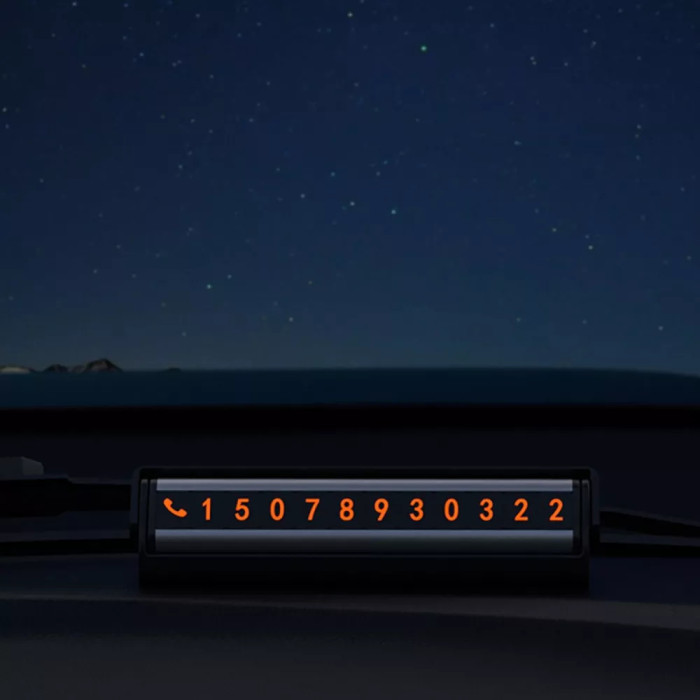 Паркувальна Карта Proove Twins Parking Number Plate