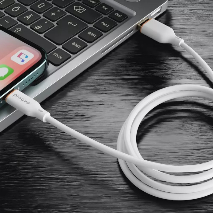 Кабель Proove Jelly Silicone Type-C to Lightning 27W (1m)