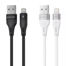 Кабель Proove Soft Silicone USB to Lightning 2.4A (1m)