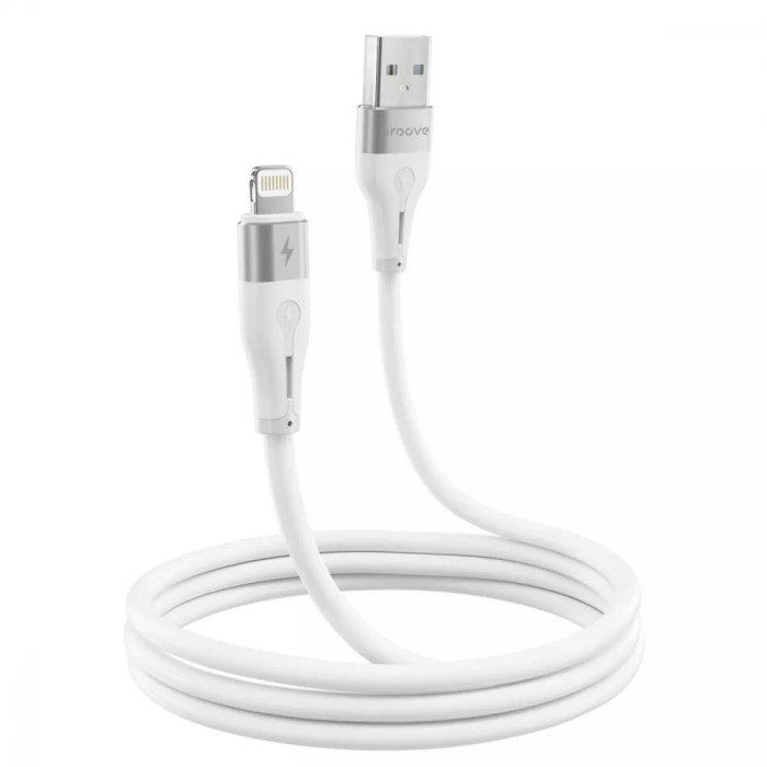 Кабель Proove Soft Silicone USB to Lightning 2.4A (1m)
