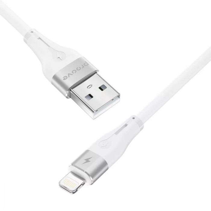 Кабель Proove Soft Silicone USB to Lightning 2.4A (1m)