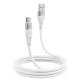 Кабель Proove Soft Silicone USB to Type-C 2.4A (1m)