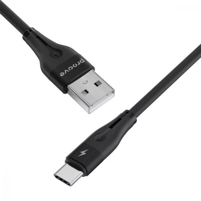 Кабель Proove Soft Silicone USB to Type-C 2.4A (1m)
